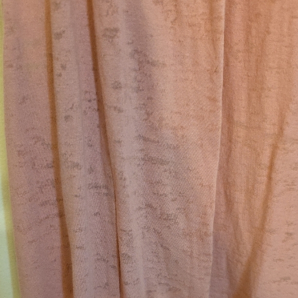 Maurices Peachy Pink Sleeveless Cardigan - Size Medium - Picture 2 of 3